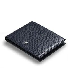 Halden Blue Textured Small Leather Bi-Fold Wallet for Men-36