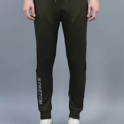 Force NXT Olive Regular Fit Sports Joggers-image-20