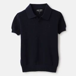 Antony Morato Boys Blue Regular Fit T-Shirt-image-36