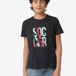 Red Tape Boys Navy Printed T-Shirt-image-92