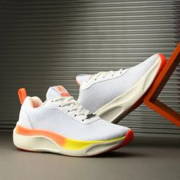 OFF LIMITS Men's OPUS White & Orange Running Shoes-picture-18