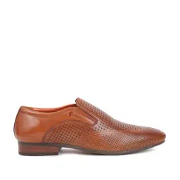 Gabicci Men's Oscar Tan Formal Loafers-image-23