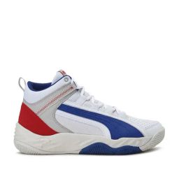 Puma Men's Rebound Future Evo White Ankle High Sneakers-6