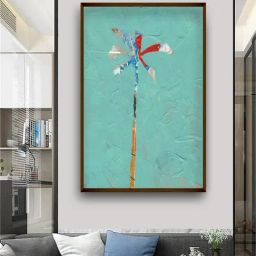 The Art House Abstract Multicolor Canvas Painting-image-55