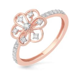 Malabar Gold and Diamonds 18k Rose Gold Diamond Ring-picture-41