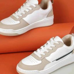 Metro Women's Beige Ankle High Sneakers-image-93
