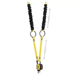 PETZL 2000 mm Fall Arrest Lanyard OK Triact Karabiner Twin, L015AB00-picture-11
