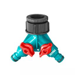 Total THHC1202 25.4 mm (1 Inch) Plastic 2-Way Hose ABS & PP Plastic hose connector-picture-19