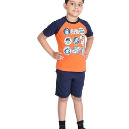 Clothe Funn Boys Printed T-shirt with Shorts-22