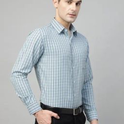 Hancock Multi Slim Fit Checked Shirt-image-37