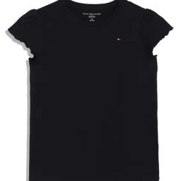 TOMMY HILFIGER Girls Blue Cotton T-Shirt-picture-18