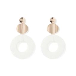 Forever New Gold-Plated Bianca Metal Wrapped Hoop Earrings for Women-image-25