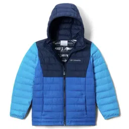 Columbia Kids 0 Blue Color Block Full Sleeves Jacket-image-33