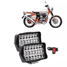 Cartronics 21 LED Fog Light With On/Off Switch for Bullet Trials 350 Black(Set of 2 Pcs)-36