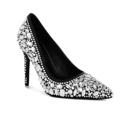 London Rag Printed Leather Stiletto Pumps-50