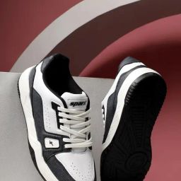 Sparx Men's White Sneakers-image-47