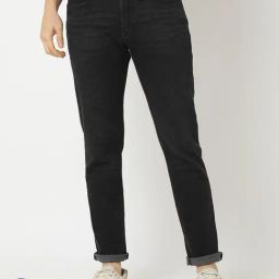 GAP Black Slim Fit Solid Jeans-image-93