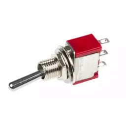 RS PRO Toggle Switch Panel Mount On-(On) SPDT Solder Terminal, 7347117-10