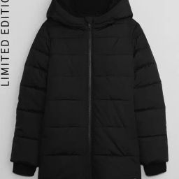 GAP Girls Black Quilted Jacket-image-36