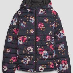 GAP Girls Black Floral Jacket-image-13
