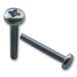 TR FASTENINGS Screw, Pozi Pan, Brass, Np, M3X12, M312 PRBRMCN100- (Pack of 100 Pcs)-29