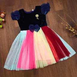 BAESD Floral Print Puff Sleeve Formal Fit & Flare Dress-image-79