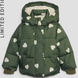 GAP Girls Green Printed Jacket-image-12