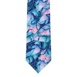 Tossido Multi Printed Necktie and Pocket Square Set For Men image 4