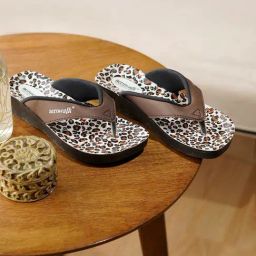 Aerowalk Women's Copper Thong Wedges-image-19