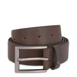 United Colors of Benetton Carcetti Brown Leather Textured Waist Belt-23
