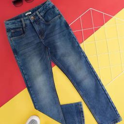 Pantaloons Junior Angel Blue Slim Fit Jeans-picture-0