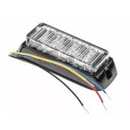 RS PRO Red Flashing Light Module 12 V DC 24 V DC Surface Mount Wall Mount LED Bulb IP67, 9075959-15