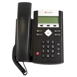 polycom Business IP Phone 201 mm (7.9 inch) Width Plastic Black, IP335-18