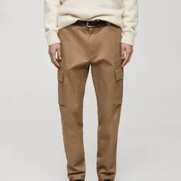 MANGO MAN Cargo Trousers-image-32