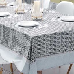 Bianca Classic Clear Grey Pvc 8-10 Seater Table Cloth-image-3