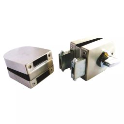 Ebco OGDL2-GG Brushed Steel Finish Openable Glass Door Lock-image-23