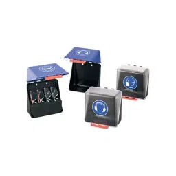 AS ONE Safety Protection Equipment Store Box for Protective Eyewear ABS Resin Clear, MIDI-8-image-78