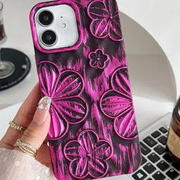 Luxury Kase Floral Printed iPhone 11 Back Case Mobile Accessories-image-51