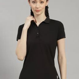 Rock.it Black Polo T-Shirt-image-87