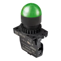 Autonics 22/25mm Dome Head Green Indicating Lamp L2RR-L1GD-picture-25