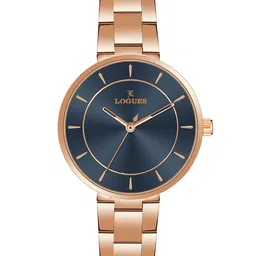 L LOGUES Women Brass Dial & Bracelet Style Straps Analogue Watch L 6181 WM-04-image-91