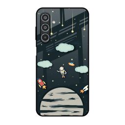 QRIOH Astronaut Dream Printed Samsung Galaxy M35 5G Back Case Mobile Accessories-image-8