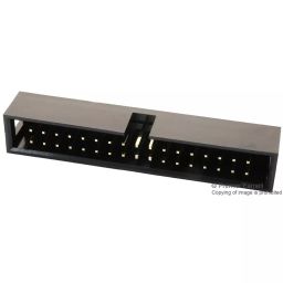 MULTICOMP PRO Pin Headers CONNECTOR, HEADER, 34POS, 2ROW, 2.54MM, MC-254-34-00-ST-DIP (Pack of 5)-43