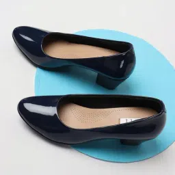 Elle Women's Blue Casual Pumps-image-22