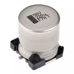 Vishay Surface Mount Electrolytic Capacitor Aluminium 50 V DC 220 µF 3.6 mm Lead Pitch, MAL214699106E3 (Pack of 2)-image-52