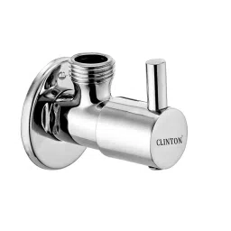 CLINTON Turbo Brass Angle Valve with Wall Flange for Bathroom-image-39