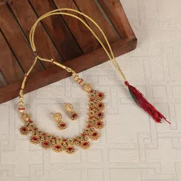 Fashion Frill Gold-Plated Jewellery Set-picture-48