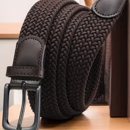 LOOPA Men Textured Formal Belt-picture-28