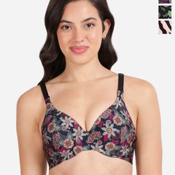 shyaway Floral Bra Medium Coverage Underwired Lightly Padded-picture-25