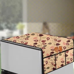 The Furnishing Tree Yellow Plastic Refrigerator Cover-image-87